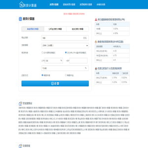 房贷计算器_房贷计算器2024年最新版_房贷利率计算器详细版(nbfy.nimnycc.cn)